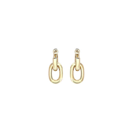 Rabanne Gold Resin Earrings