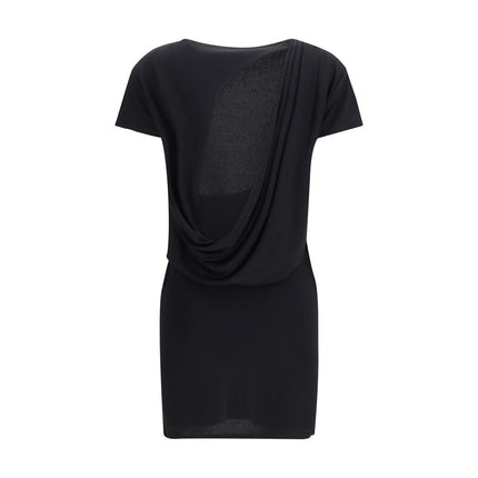 Jacquemus Black Viscose Cocktail Dress