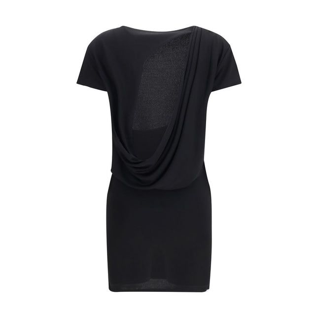 Jacquemus Black Viscose Cocktail Dress