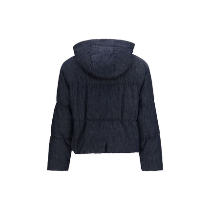 Brunello Cucinelli Blue Cotton Shell Jacket