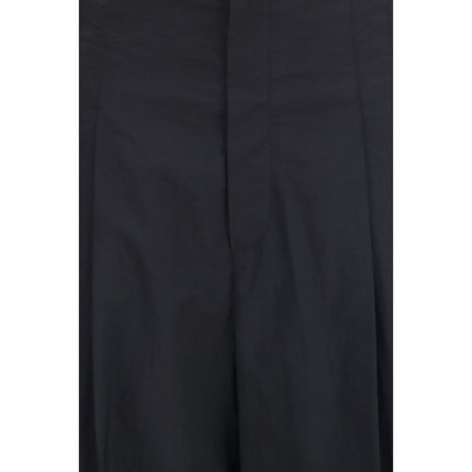 Brunello Cucinelli Black Cotton Casual Pants