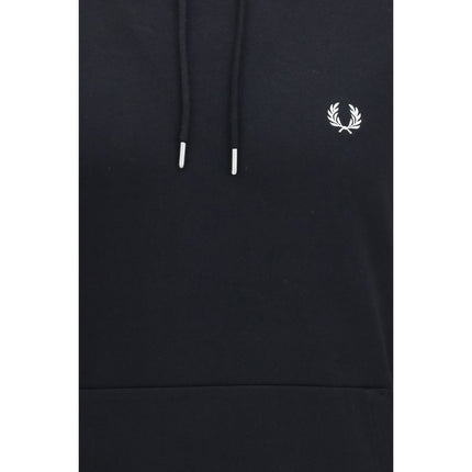 Fred Perry Black Cotton Sweatshirt