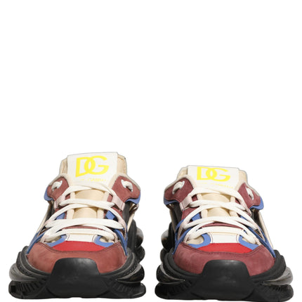Dolce & Gabbana Multicolor Panelled Airmaster Sneakers Shoes