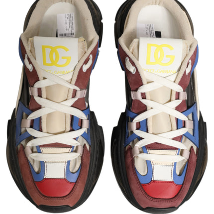 Dolce & Gabbana Multicolor Panelled Airmaster Sneakers Shoes