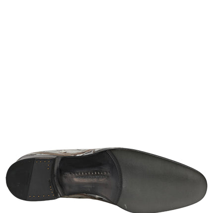 Dolce & Gabbana Multicolor Roman Slip On Dress Loafers Shoes