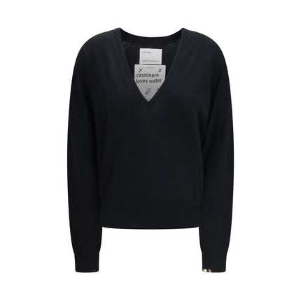 Extreme Cashmere Black Wool Oves Aries Sweatshirt