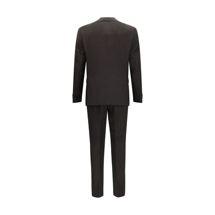 Hugo Boss Black Gray Wool Oves Aries Two-Piece Suit