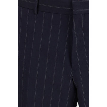 Hugo Boss Black Blue Wool Oves Aries Two-Piece Suit