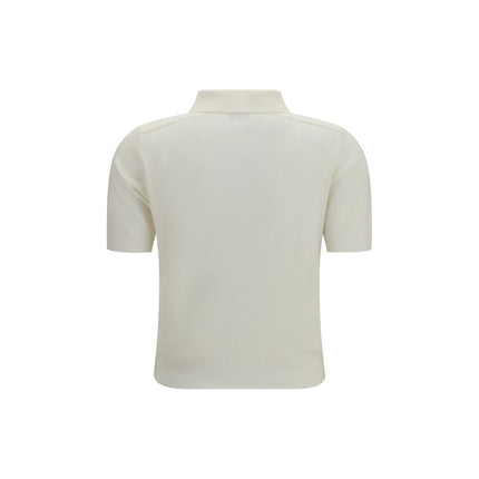 Burberry Beige Wool Oves Aries Polo Shirt