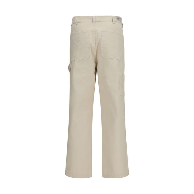 Sebago Beige Cotton Casual Pants