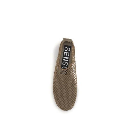 Senso Beige Rubber Ballet Flats