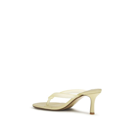 Senso Beige Rubber Stiletto Heel Sandals