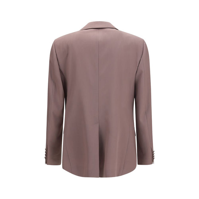 Dolce & Gabbana Brown Wool Oves Aries Jacket