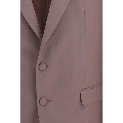 Dolce & Gabbana Brown Wool Oves Aries Jacket
