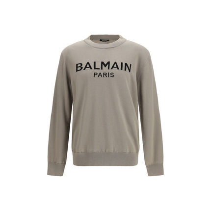 Balmain Bicolor Wool Oves Aries Sweatshirt