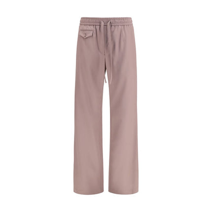 Dolce & Gabbana Brown Wool Oves Aries Joggers (Workout Pants)