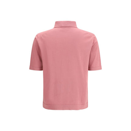 Piacenza Cashmere Multicolor Cotton Polo Shirt
