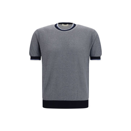Piacenza Cashmere Multicolor Cotton Polo Shirt
