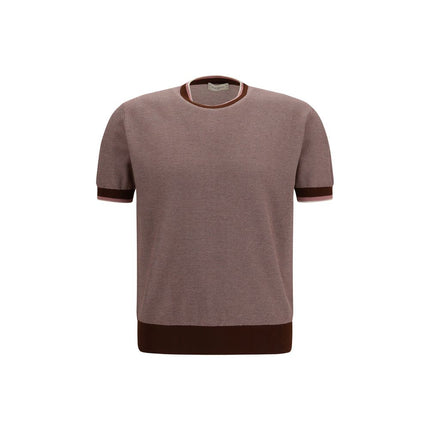 Piacenza Cashmere Multicolor Cotton Polo Shirt