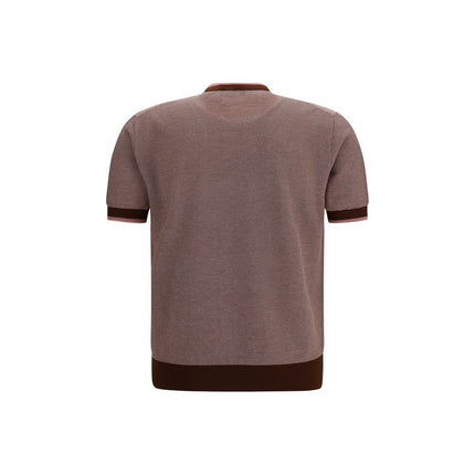 Piacenza Cashmere Multicolor Cotton Polo Shirt