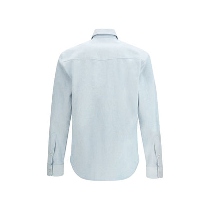 Umit Benan Blue Denim Shirt
