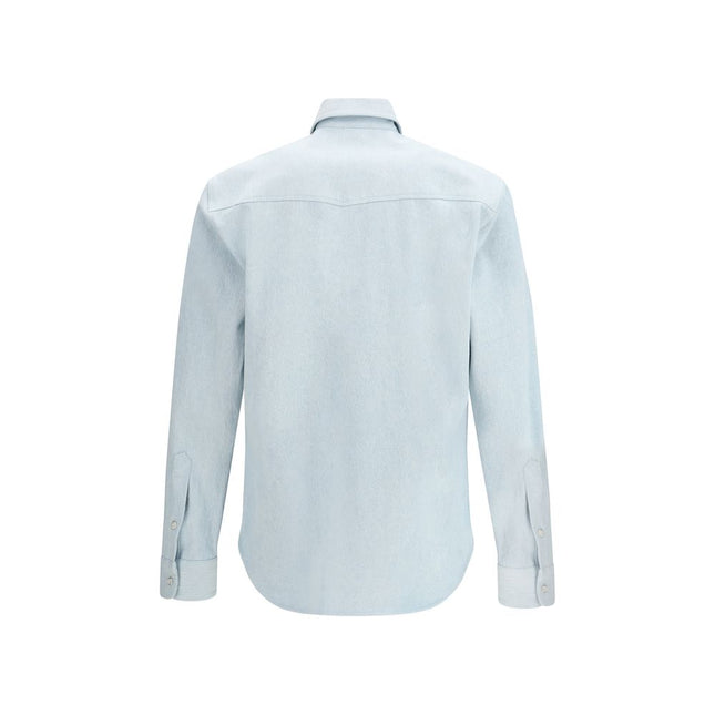 Umit Benan Blue Denim Shirt