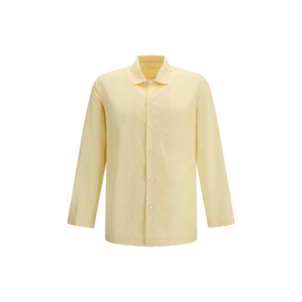 Umit Benan Bicolor Silk Shirt