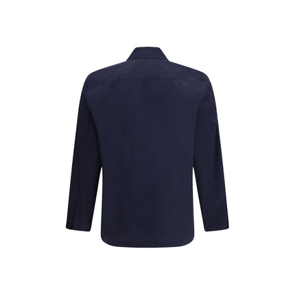 Umit Benan Blue Cotton Shirt