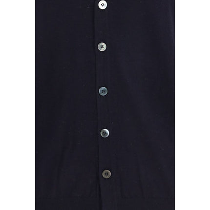Aragona Cashmere Blue Wool Oves Aries Sleeveles Sweater