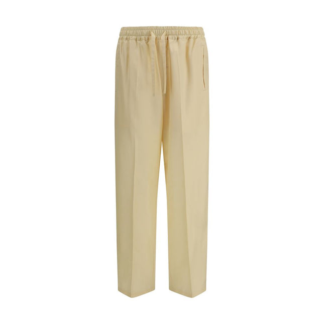 Umit Benan Bicolor Silk Pants
