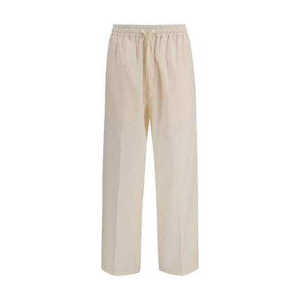 Umit Benan Beige Cotton Casual Pants