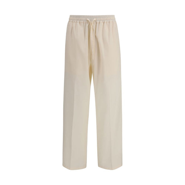 Umit Benan Beige Cotton Casual Pants