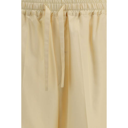 Umit Benan Bicolor Silk Pants