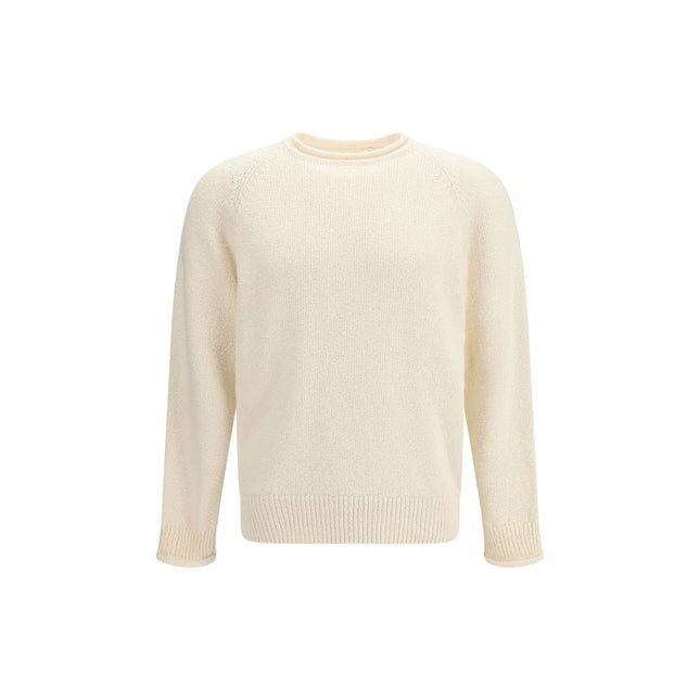Umit Benan Beige Cotton Sweatshirt