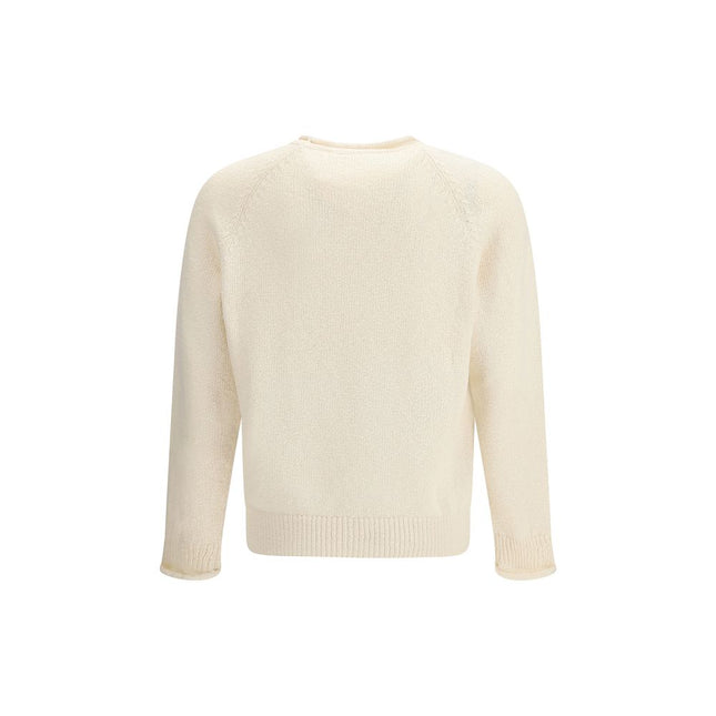 Umit Benan Beige Cotton Sweatshirt
