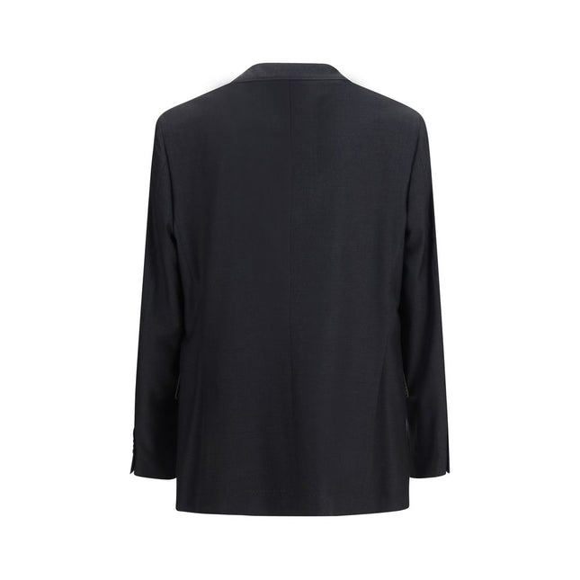 Brunello Cucinelli Black Wool Oves Aries Jacket