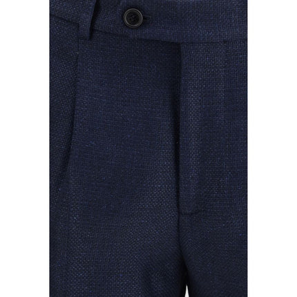 Brunello Cucinelli Blue Wool Oves Aries Two-Piece Suit