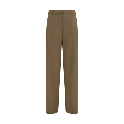 Lardini Brown Wool Oves Aries Casual Pants