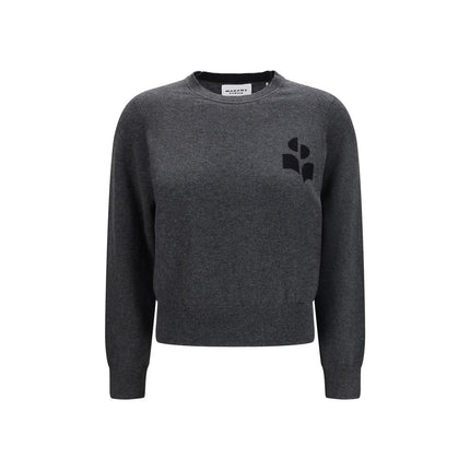 Marant Etoile Gray Wool Oves Aries Sweatshirt