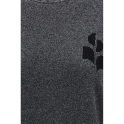 Marant Etoile Gray Wool Oves Aries Sweatshirt