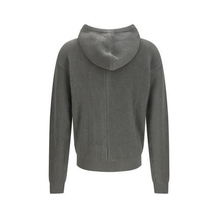 Rick Owens Bicolor Wool Oves Aries Hoodie
