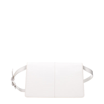 Karl Lagerfeld White Polyethylene Crossbody Bag
