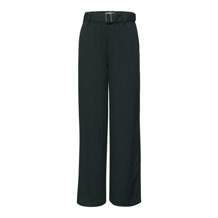Street One Black Viscose Casual Pants