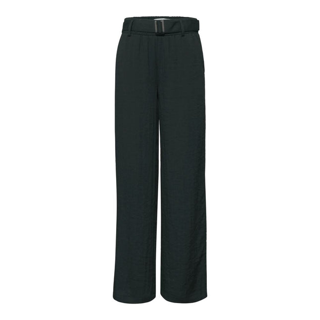 Street One Black Viscose Casual Pants