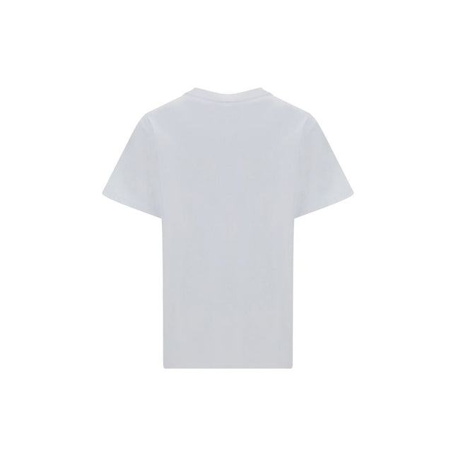 Ganni White Cotton T-Shirt