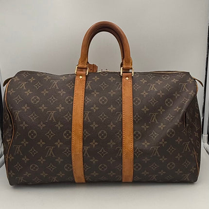 Louis Vuitton LOUIS VUITTON KEEPALL 45 Monogram Handbag