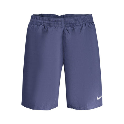 Nike Blue Polyester Men's Swim Boxer
