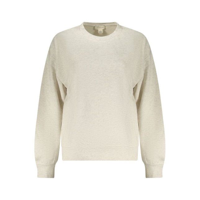 Calvin Klein Gray Cotton Women's Sweatshirt