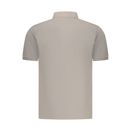 Coveri Moving Gray Cotton Men's Polo Shirt