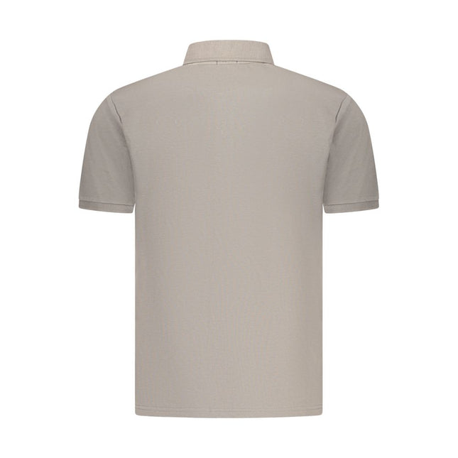 Coveri Moving Gray Cotton Men's Polo Shirt